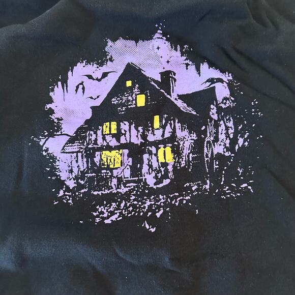 Disney Hocus Pocus Bell Sleeve Daughters of Darkness Women's Black Hoodie - Picture 4 of 4